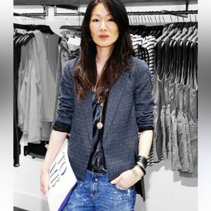 Marissa Webb High Low Blazer